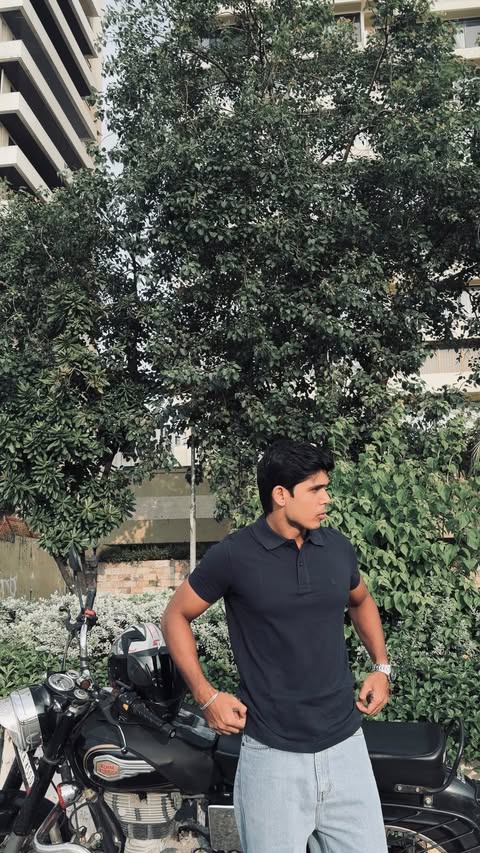Instagram post by @athrvx for XYXX Crew. Caption reads: Polo fits better at @xyxxcrew #fyp #polotshirt....