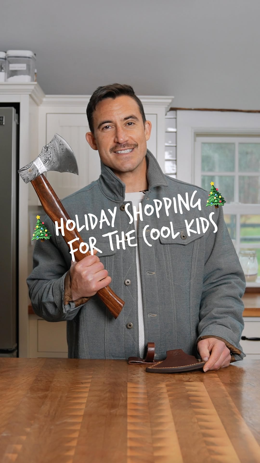 Instagram post by @michaelchernow for Bespoke Post. Caption reads: 🎄TODAY IS THE DAY TO GET YOUR LAST MINUTE....