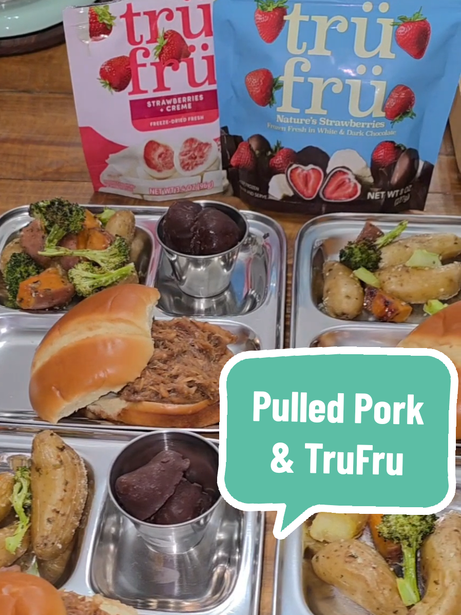 TikTok post by @jesiraeaviles for Tru Fru. Caption reads: [...] meal series. A meal made to stretch!....