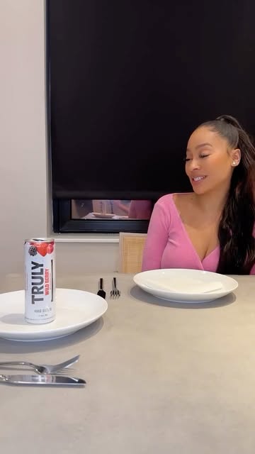 Instagram post by @lala for Truly Hard Seltzer. Caption reads: @Truly the best date I’ve ever been on #sponsored....