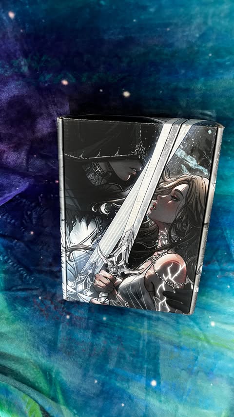 Instagram post by @addictedtobooks1990 for HarperCollins. Caption reads: First ever reel of me talking ✨ complete with a....