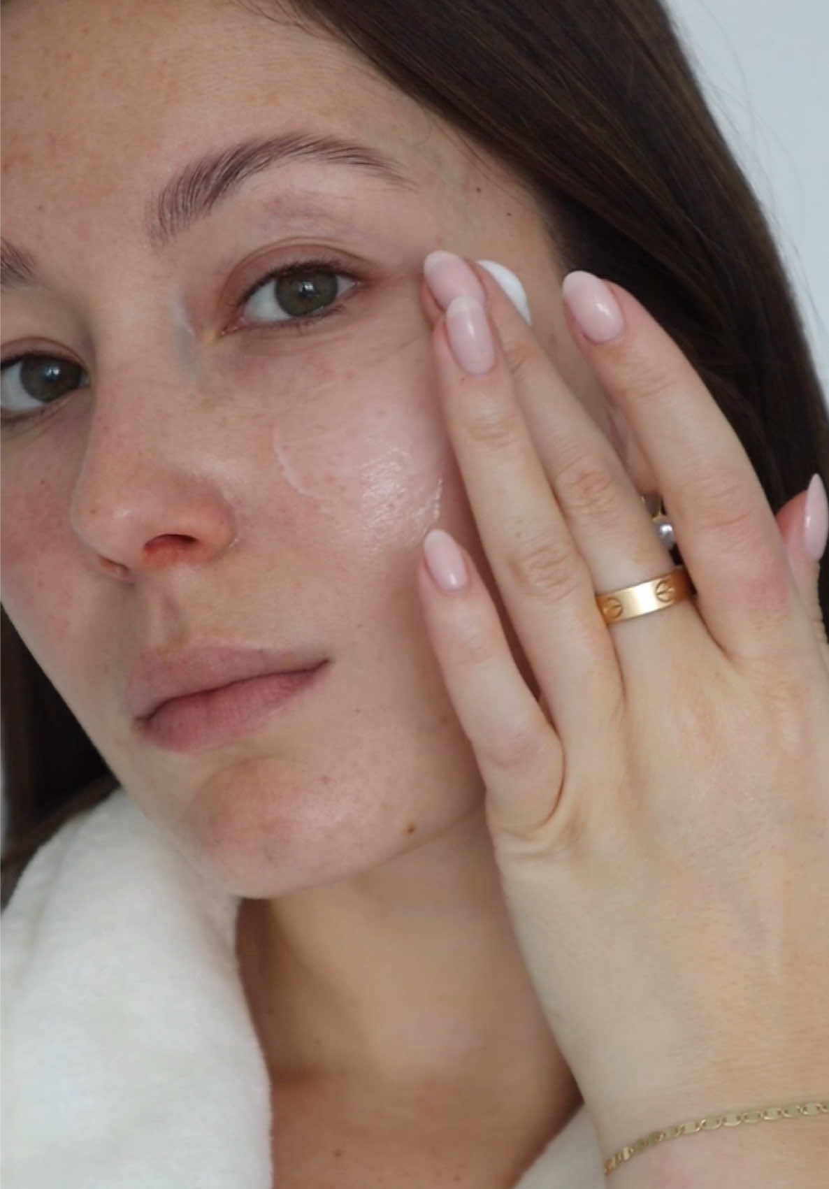 TikTok post by @danahassonn for Drunk Elephant. Caption reads: #drunkelephantpartner no more winter dryness and....