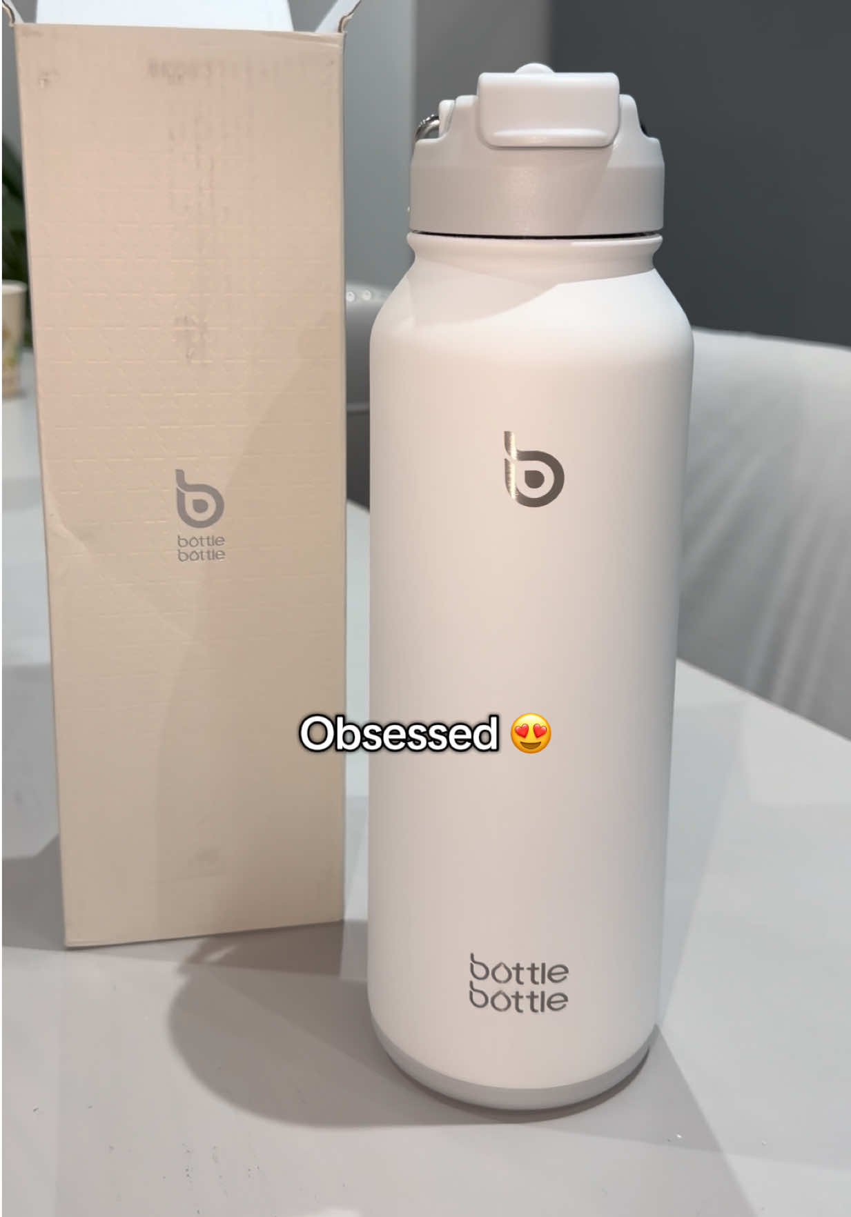 TikTok post by @charliehudson81 for BOTTLE BOTTLE. Caption reads: [...] nice and fresh 🤩 obsessed thank you....