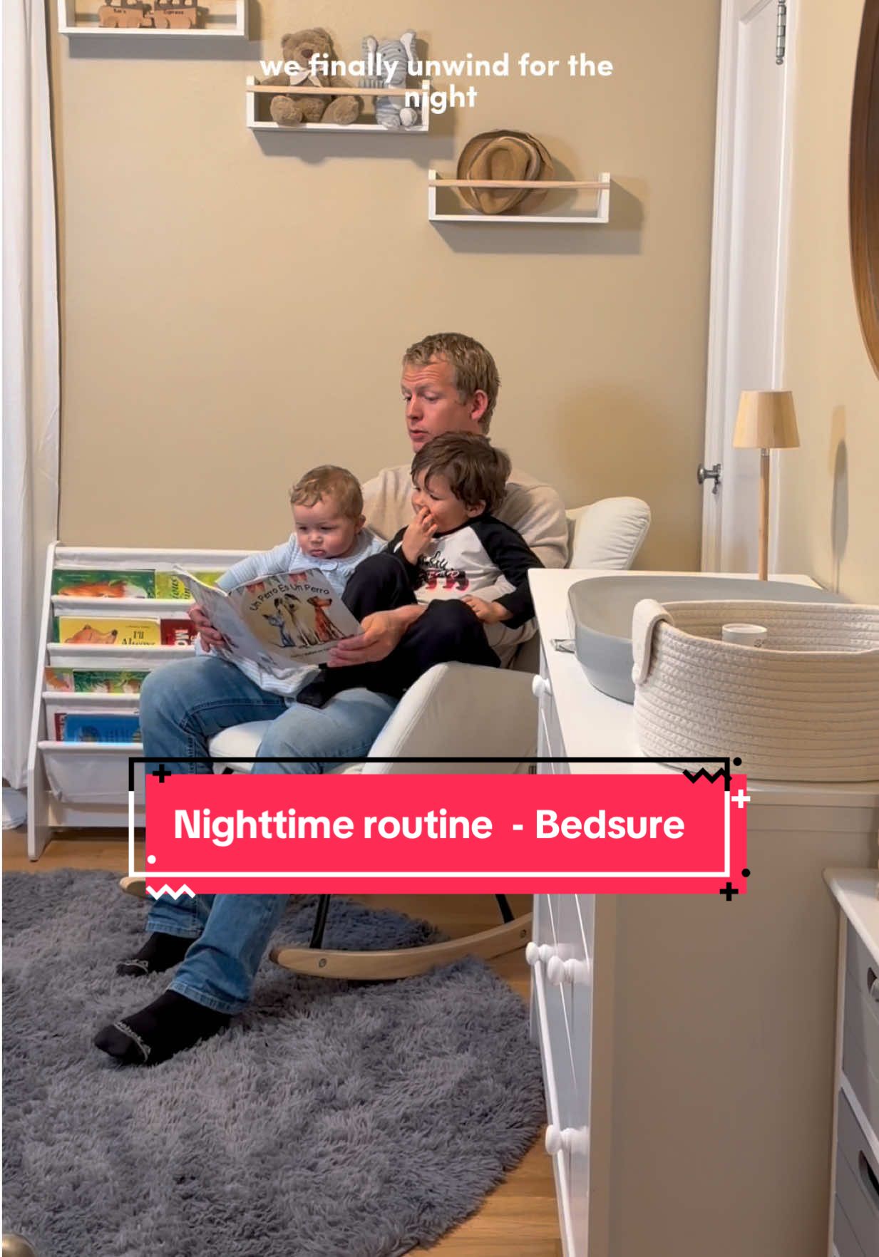 TikTok post by @gringoylatina for Bedsure Home. Caption reads: Our favorite part of the night 🥰 @Bedsure ....