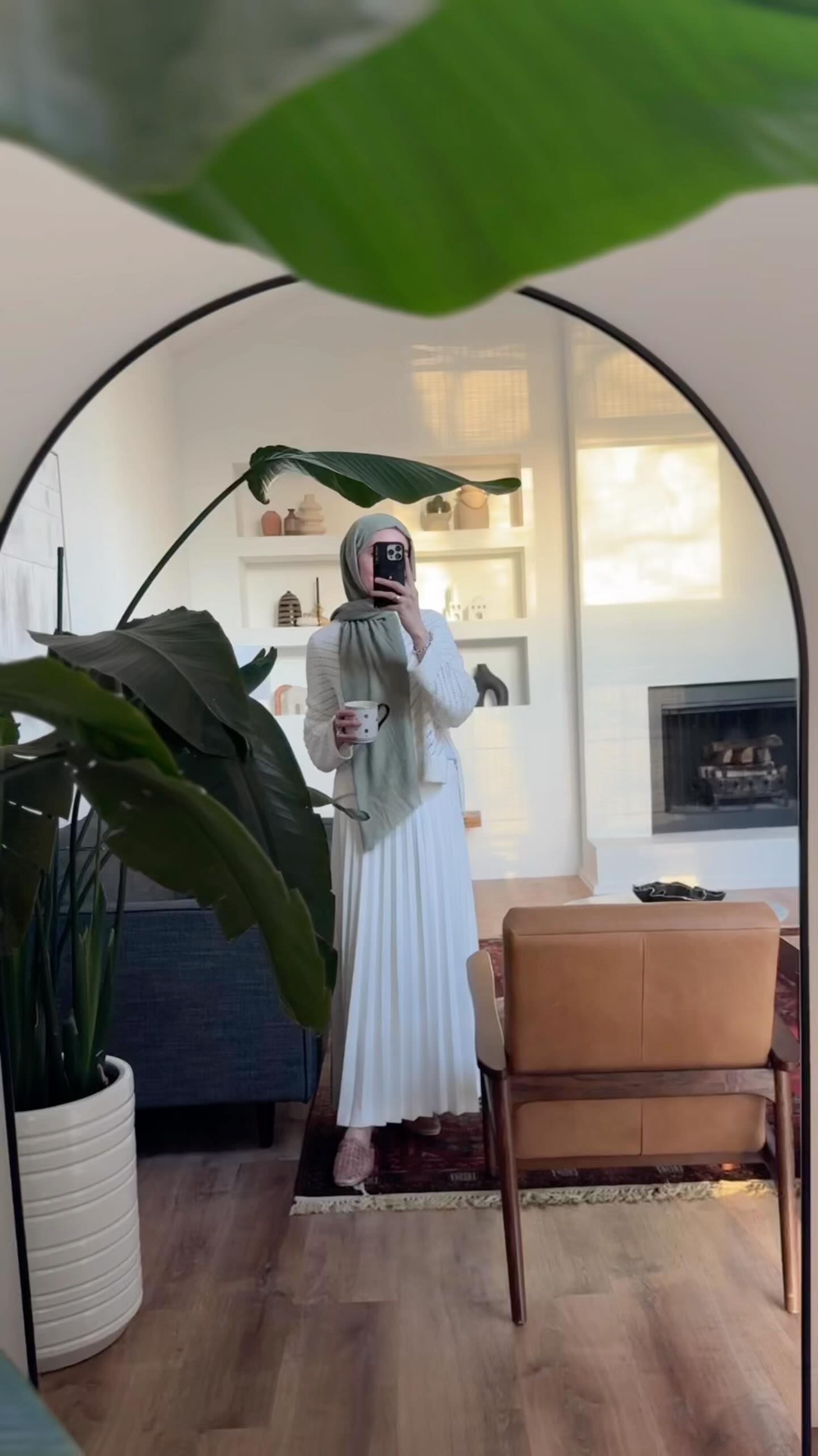 Instagram post by @elifd0gan for Article. Caption reads: Our sanctuary 🏡 with @article. My girls have....