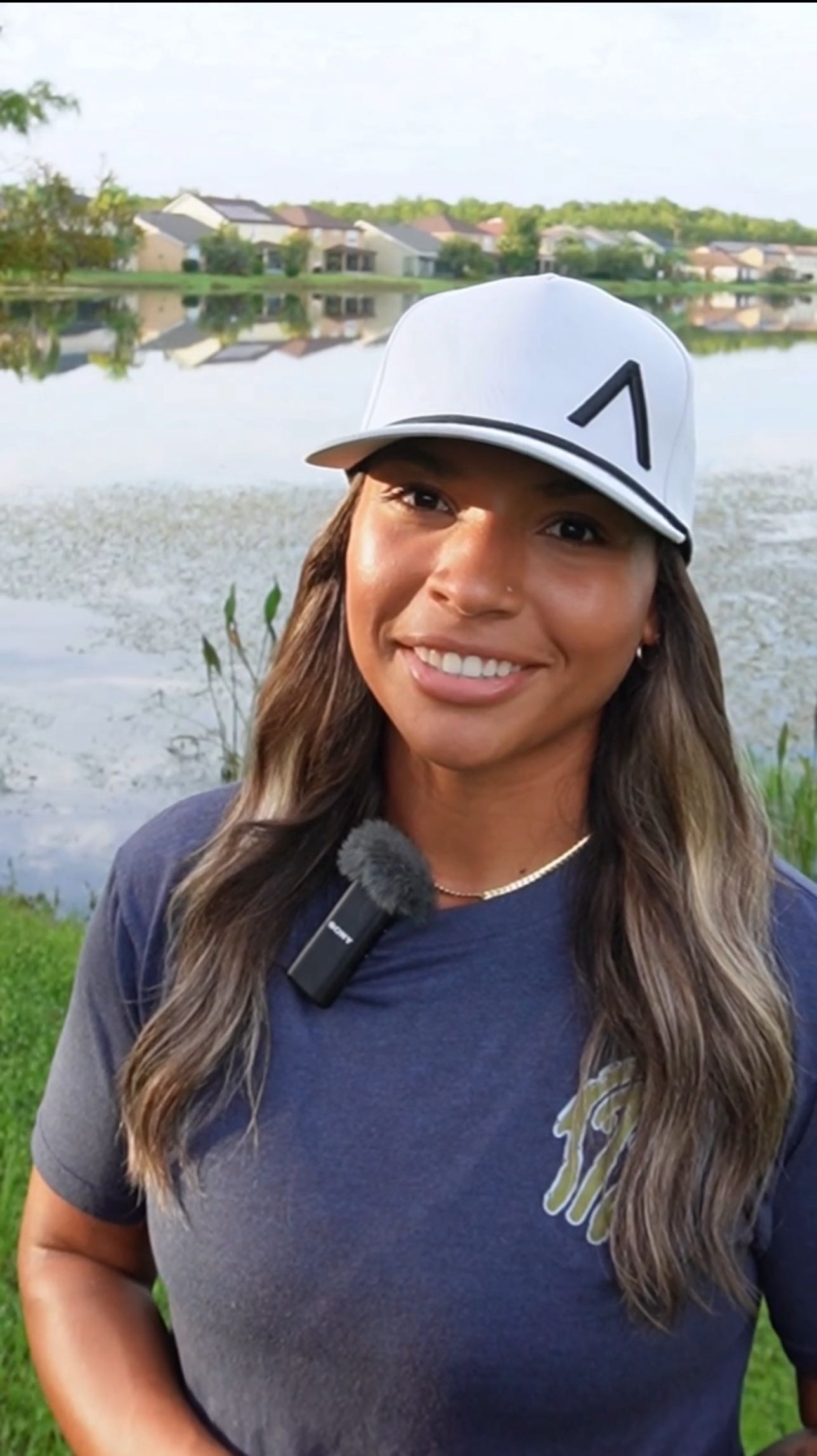 Instagram post by @baitbarbiefishing for Discover Boating. Caption reads: No fish is worth risking your safety! Remember....