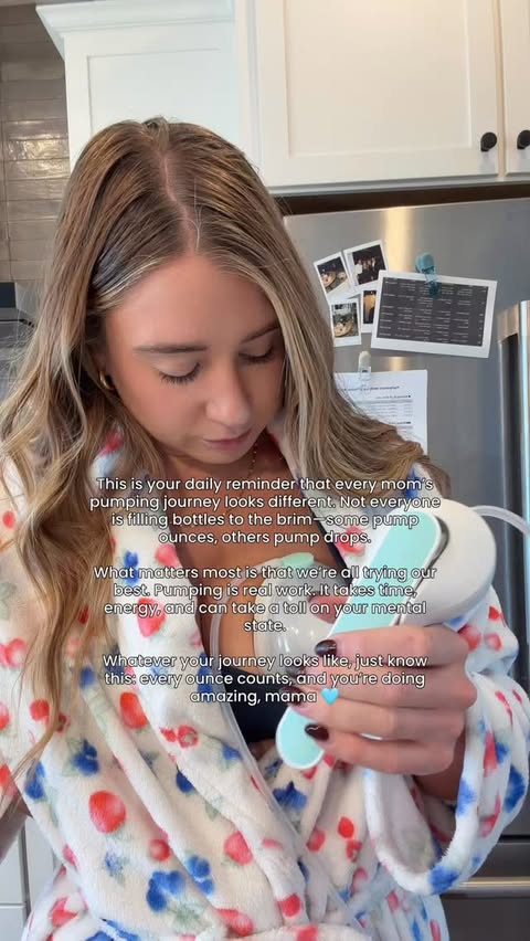 Instagram post by @hanncoleman for willowpump. Caption reads: Every mom’s journey looks different. For me,....