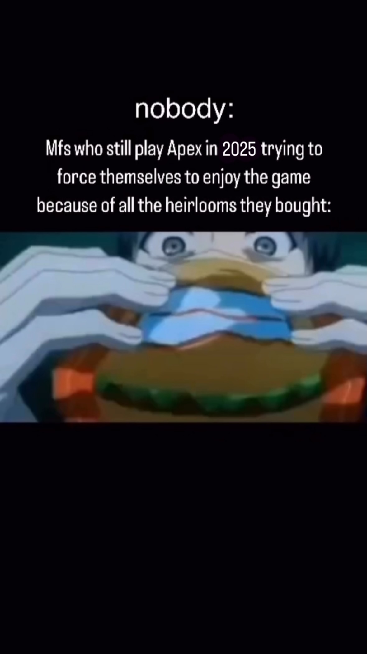 Instagram post by @mayor_of_fps for Apex Legends. Caption reads: some days i don’t like the game but i still enjoy....