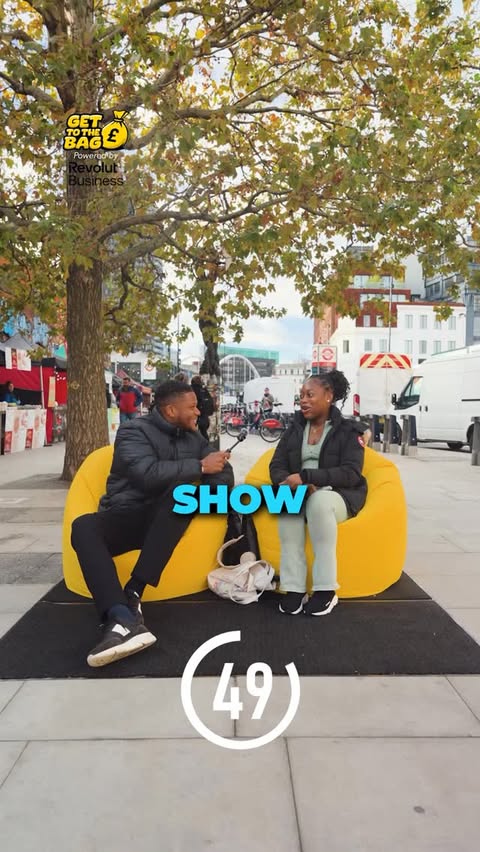 Instagram post by @theventureroom for Revolut. Caption reads: Want to get your business to the next level in....