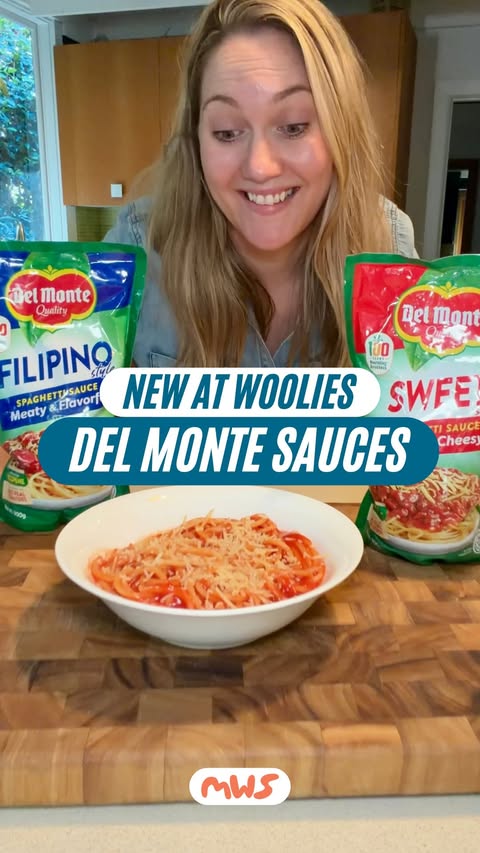 Instagram post by @melbournewithsiri for Woolworths. Caption reads: If you love an easy weeknight pasta or you’ve ever....