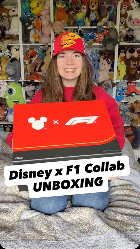 Instagram post by @elz.smart for FORMULA 1. Caption reads: [...] 🏎️ These gorgeous Disney and Formula 1....