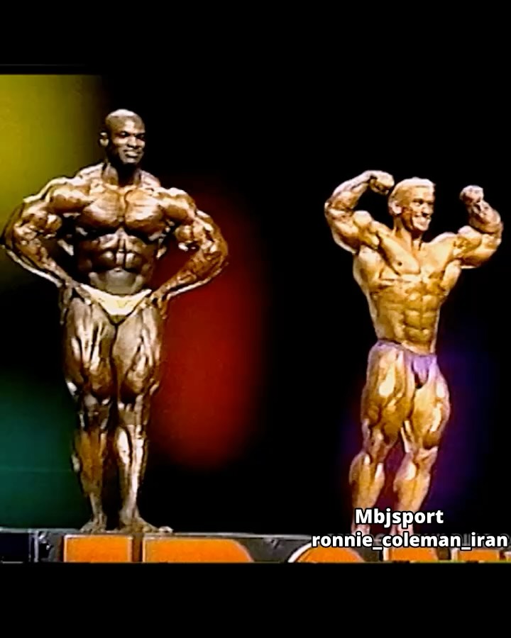 Instagram post by @golden_era_of_bodybuilding for FLEX Magazine. Caption reads: .
First to fifth place in the 1997 Ironman....