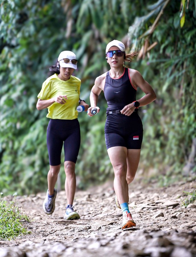 Instagram post by @septianania_ for Suunto. Caption reads: I’m finally back to my playground . Lace up my....