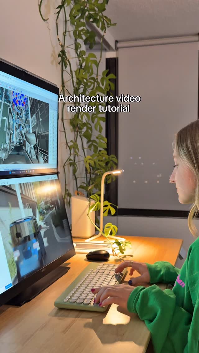 Instagram post by @abby.architecture for Intel. Caption reads: This is seriously the most insane setup for....