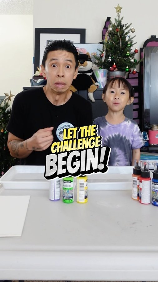 Instagram post by @phillipandgwen for DecoArt. Caption reads: 134k views on youtube! @decoart #decoart #ad....