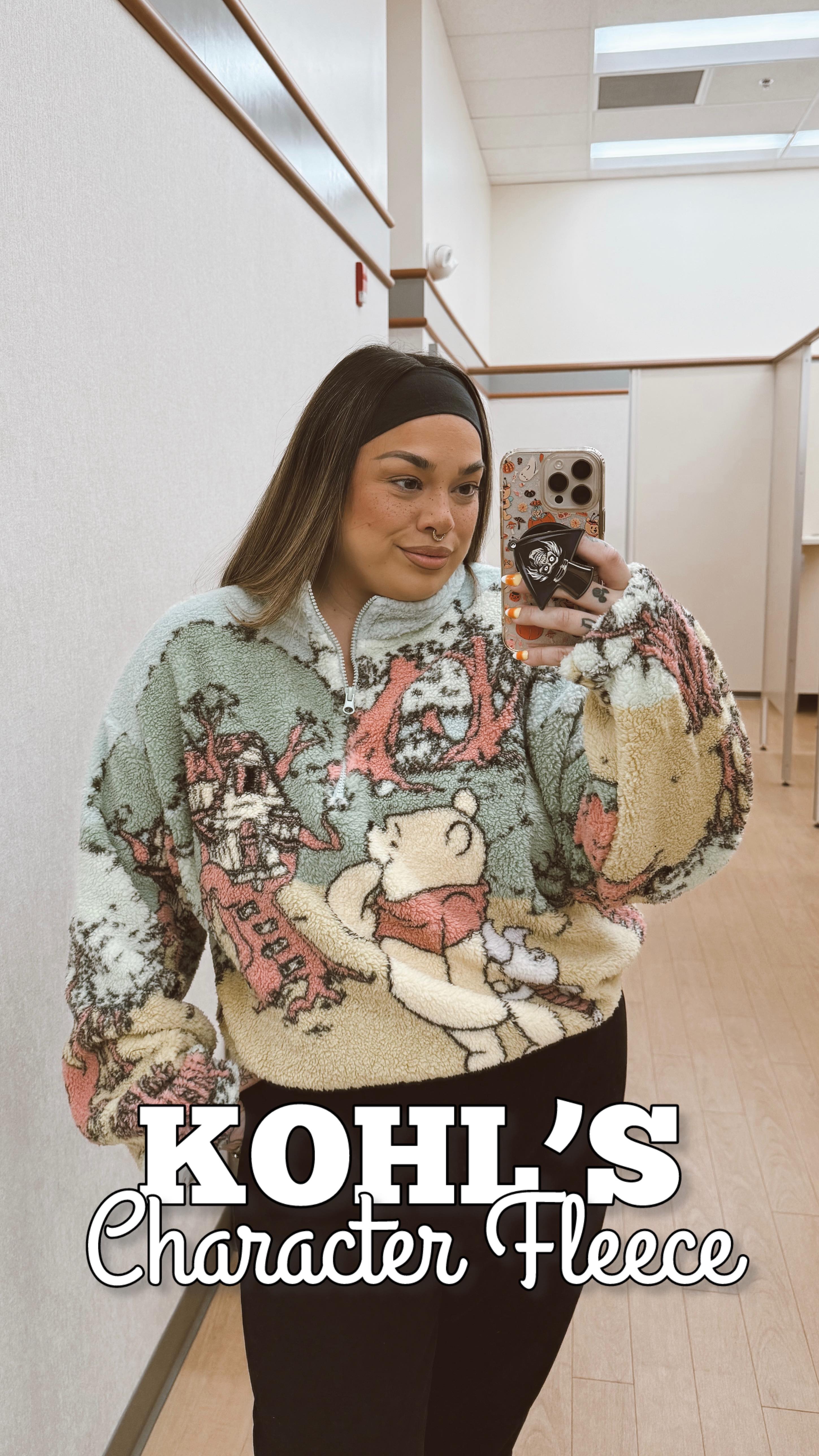 Instagram post by @mainstmuse for Kohl's. Caption reads: Say FLEECE and I’ll send ya the details!!
•
These....