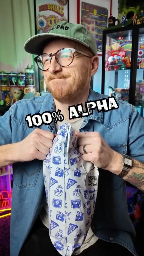 Instagram post by @retroslacker for TeePublic. Caption reads: [...] who needs to hear this, but scrolling....