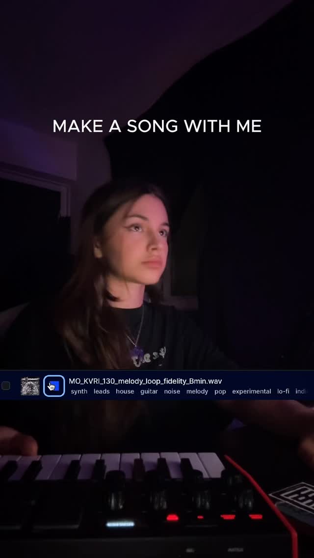 Instagram post by @lanavolkov for Splice. Caption reads: [...] a lil different with the help of @splice....