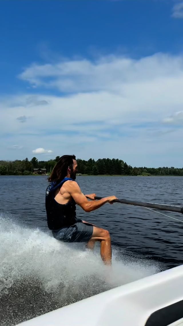 Instagram post by @blk.people.outside for Discover Boating. Caption reads: I think we might be boat people 🛥️ 

Whether or....