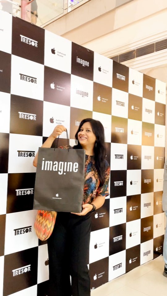 Instagram post by @shalumonty for Imagine Apple Premium Partner. Caption reads: #ad @imagineapplepr

It’s celebration time at....
