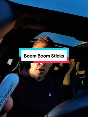 TikTok post by @zander571 for BoomBoom. Caption reads: @BoomBoom Boom Boom Nasal Stick for support in....