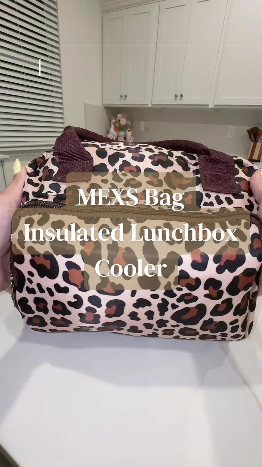 TikTok post by @katykat_tok for MEXS Bag-US. Caption reads: [...] and you’re set for the whole day. @MEXS....