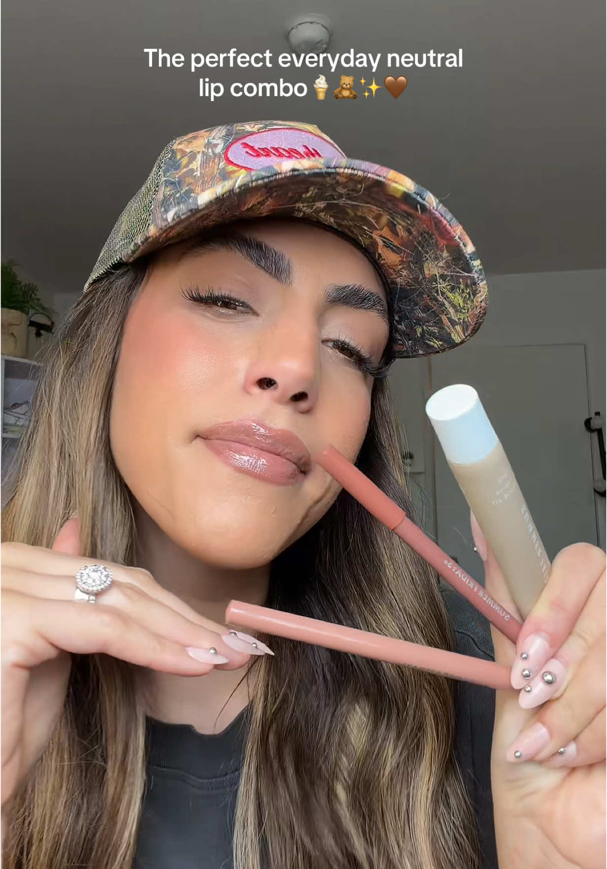 TikTok post by @nataleezyy for Summer Fridays. Caption reads: [...] combo as much as I do but @Summer Fridays....