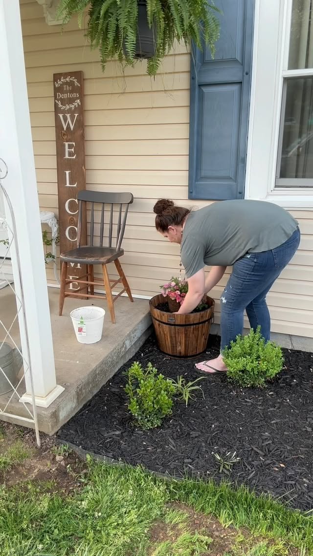 Instagram post by @lifewithjesnicole for Wish. Caption reads: Have you started planting your flower or veggies....