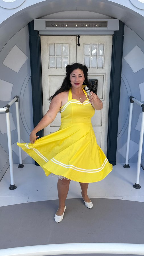 Instagram post by @benchlandia for Doctor Who. Caption reads: [...] all Whovians- this one’s for you! The Doctor....