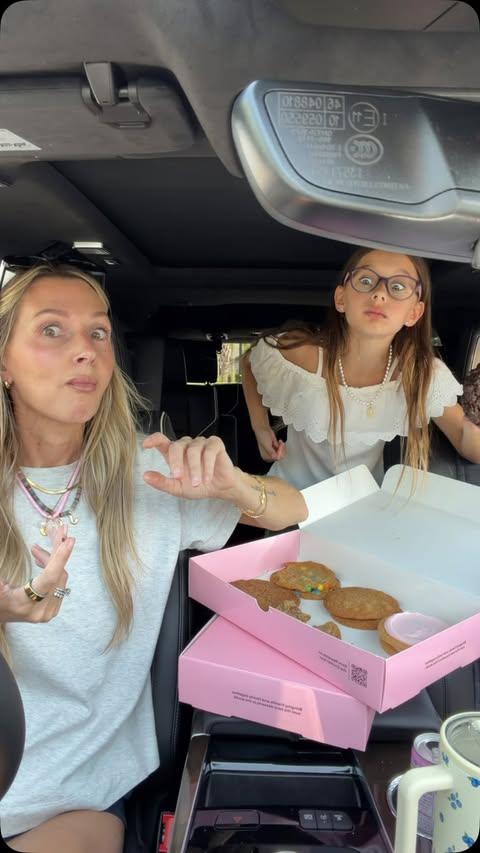 Instagram post by @jenglufling for Crumbl Cookies. Caption reads: #ad Back to school supply shopping & @crumbl with....