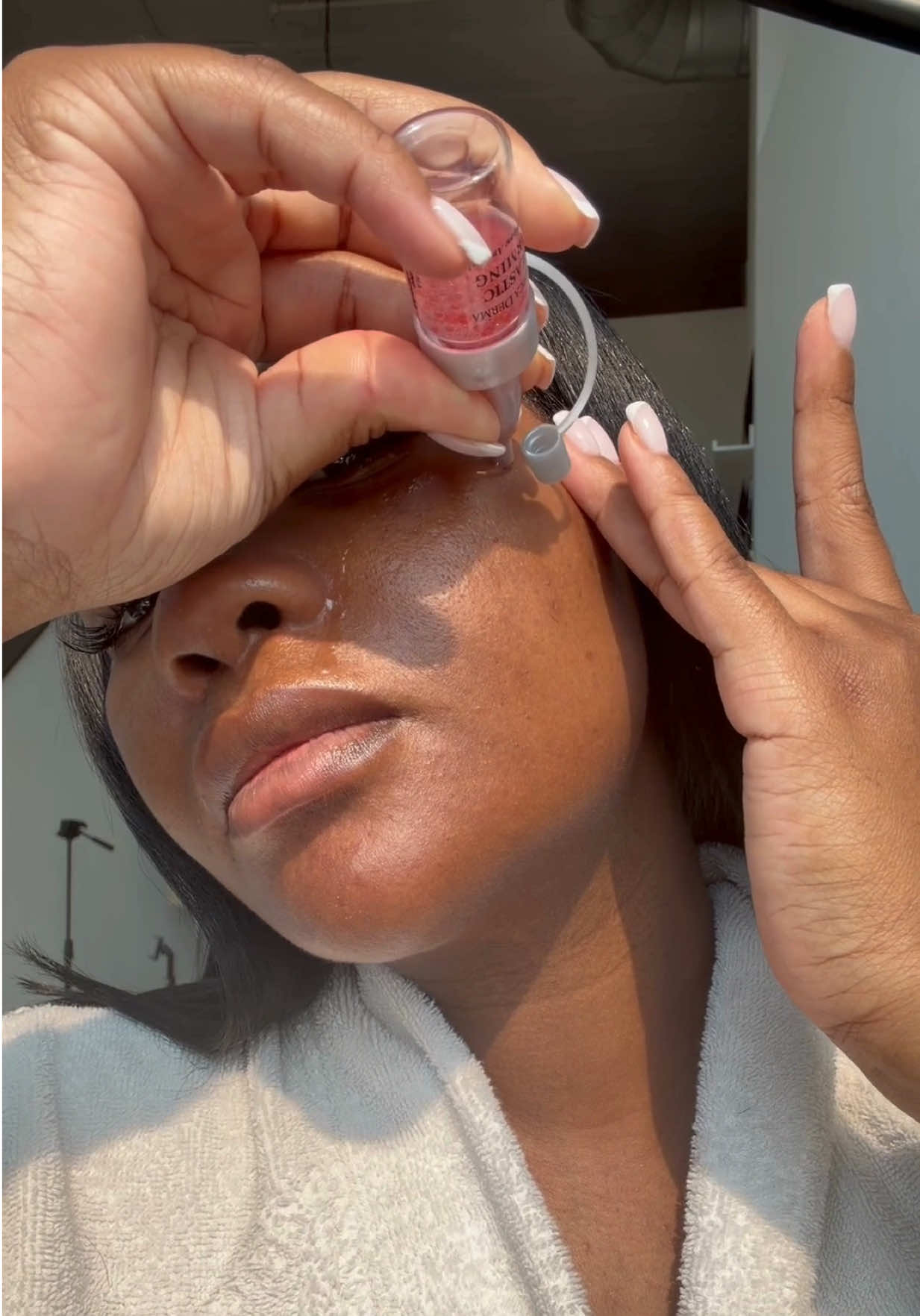 TikTok post by @samirahyasmin for Madeca Derma. Caption reads: [...] craving bounce, this is your sign. ❤️....