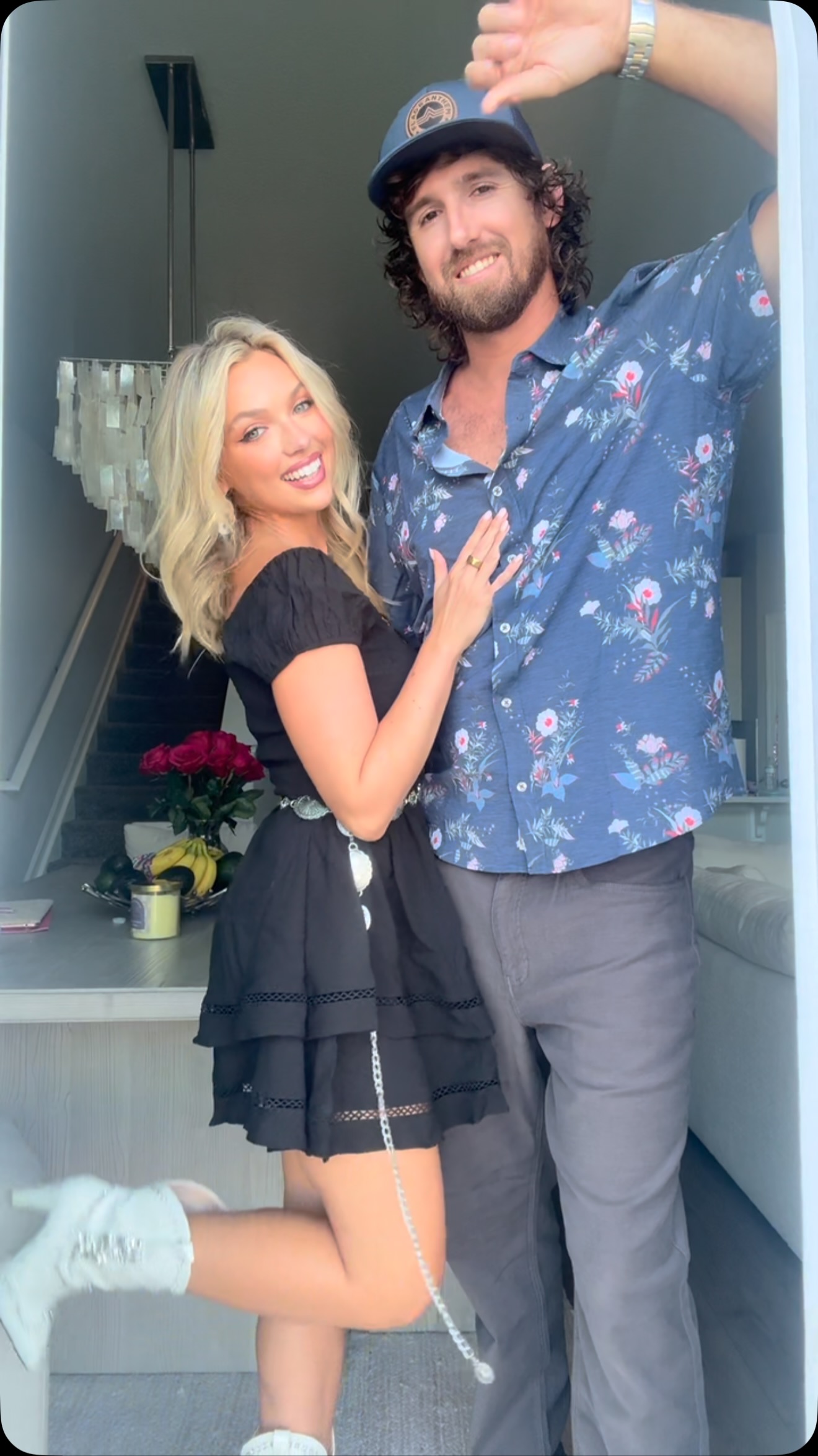 Instagram post by @alisonbowles for Flag & Anthem. Caption reads: Thanks @flagandanthemco & @dierksbentley for an....