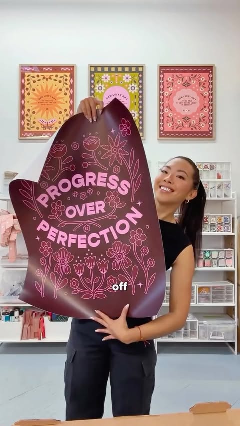 Instagram post by @haveanicedayy_ for Gelato. Caption reads: End of the year poster recap with @gelato! ⭐️These....