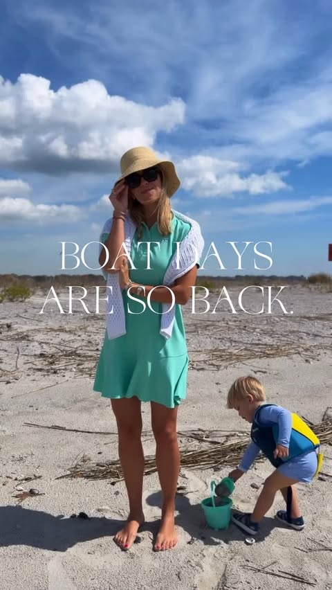Instagram post by @meganstokes for Southern Tide. Caption reads: [...] all wearing new spring pieces from....