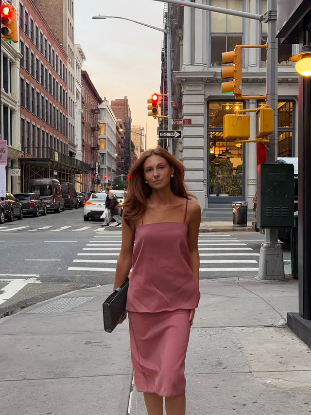 Instagram post by @_alexdavidson for Clinique. Caption reads: [...] of my career: NY with @cliniqueanz for the....