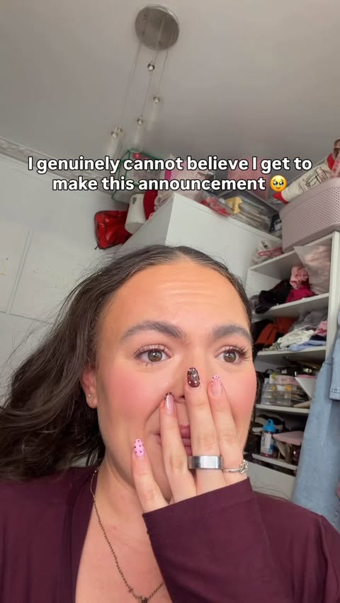 Instagram post by @meggoldberger for Peloton. Caption reads: [...] I get to say that I am officially a....