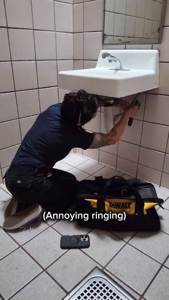 Instagram post by @the_ladyplumber for Jobber. Caption reads: I don’t know about you, but I could spend hours....