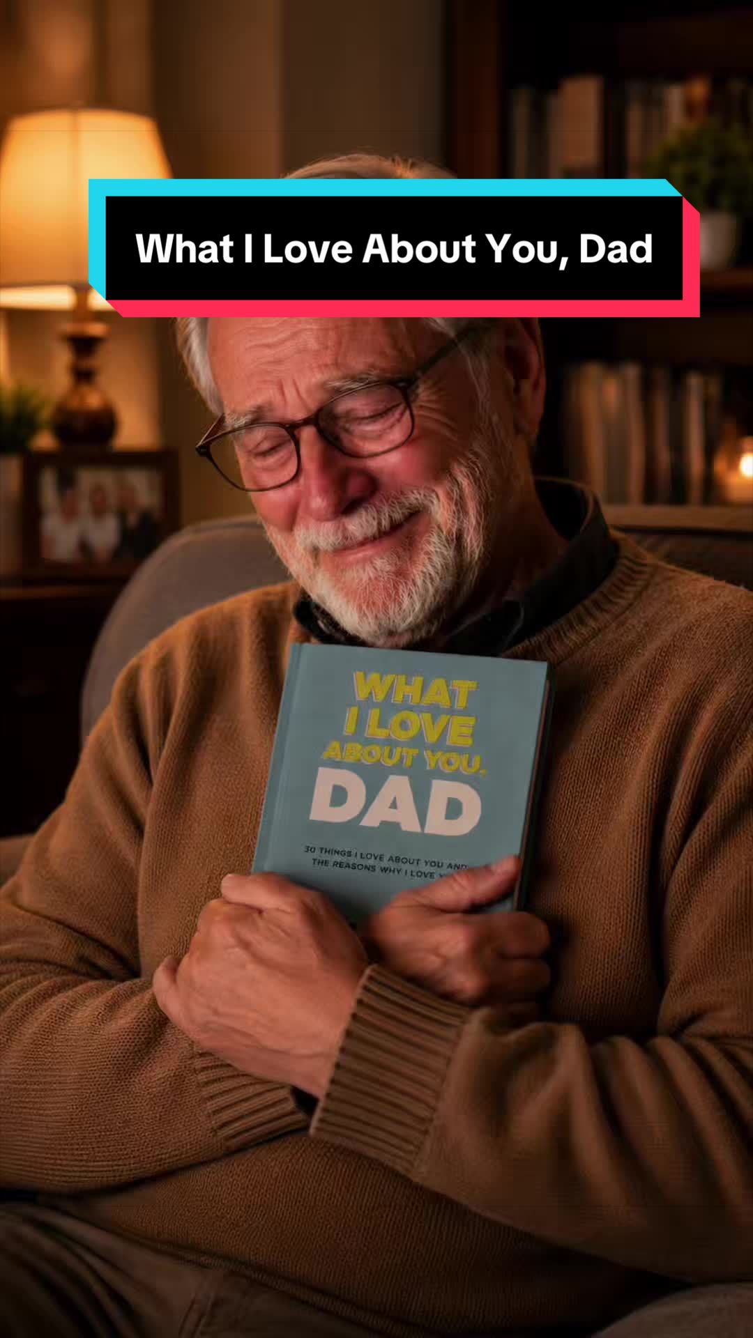 TikTok post by @missy_ward for Questions About Me. Caption reads: [...] for Father’s Day or birthdays. @Questions....