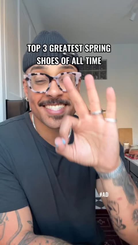 Instagram post by @fritooo_95 for Birkenstock. Caption reads: [...] 3 greatest Spring shoes of all time!....