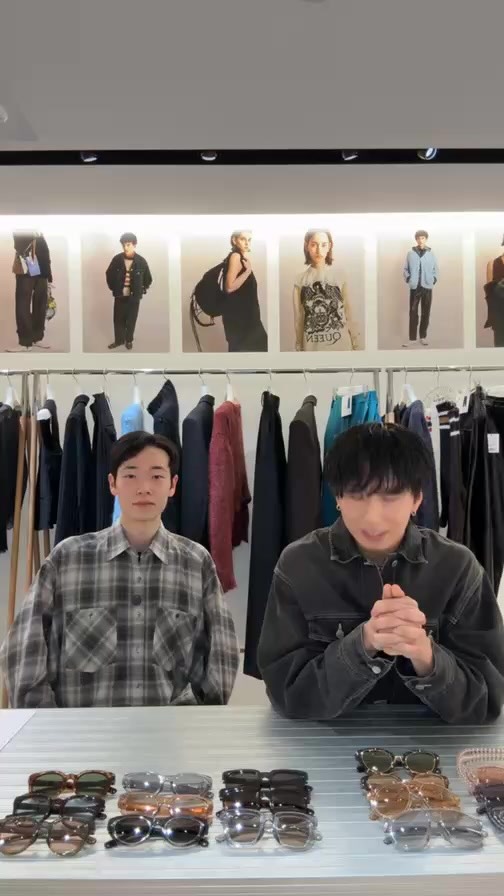 Instagram post by @kanayamataisei for Jins. Caption reads: JINS for beautiful people サングラス紹介 @jins_japan....