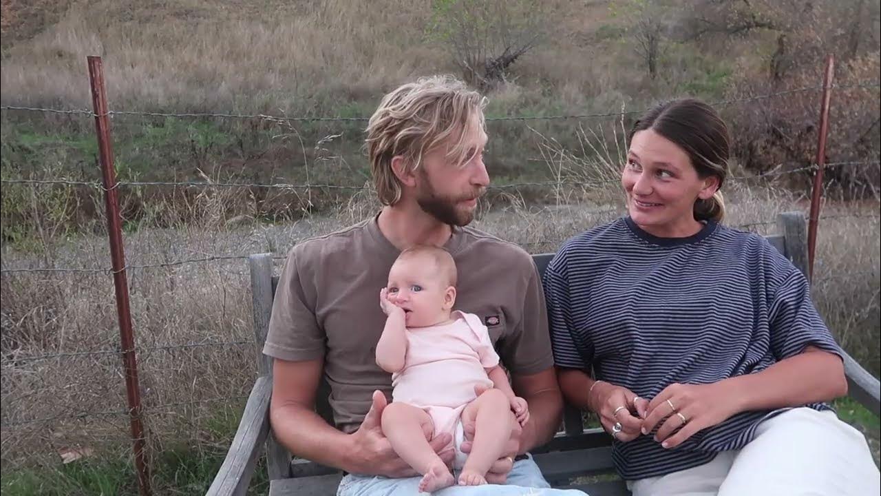 YouTube post by @wholehanna for Sprout Living. Caption reads: DAYS IN MY LIFE ~ life with a 4 month old, mini....