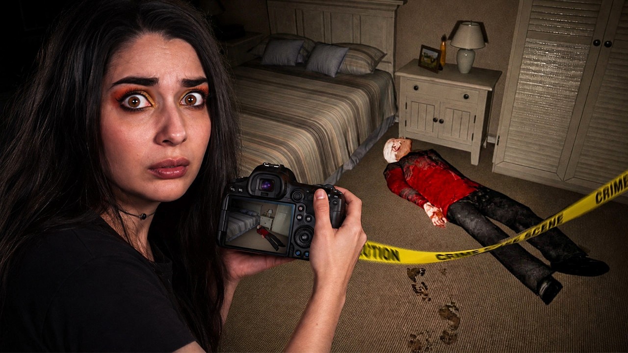 YouTube post by @KiliraCooper for Ultimate Ears Pro. Caption reads: I should NEVER have photographed this house....