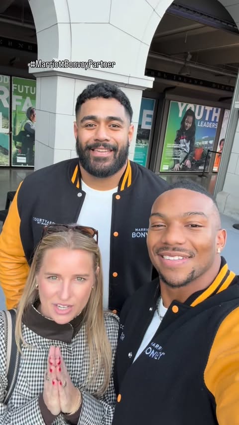 Instagram post by @maryisbananas for Marriott Bonvoy. Caption reads: #MarriottBonvoyPartner – Class Class <3 [...].