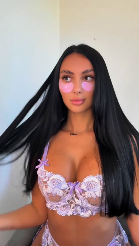 Instagram post by @livmariewarner for LILIOSA LINGERIE. Caption reads: Slow mornings with @liliosalingerie new spring....
