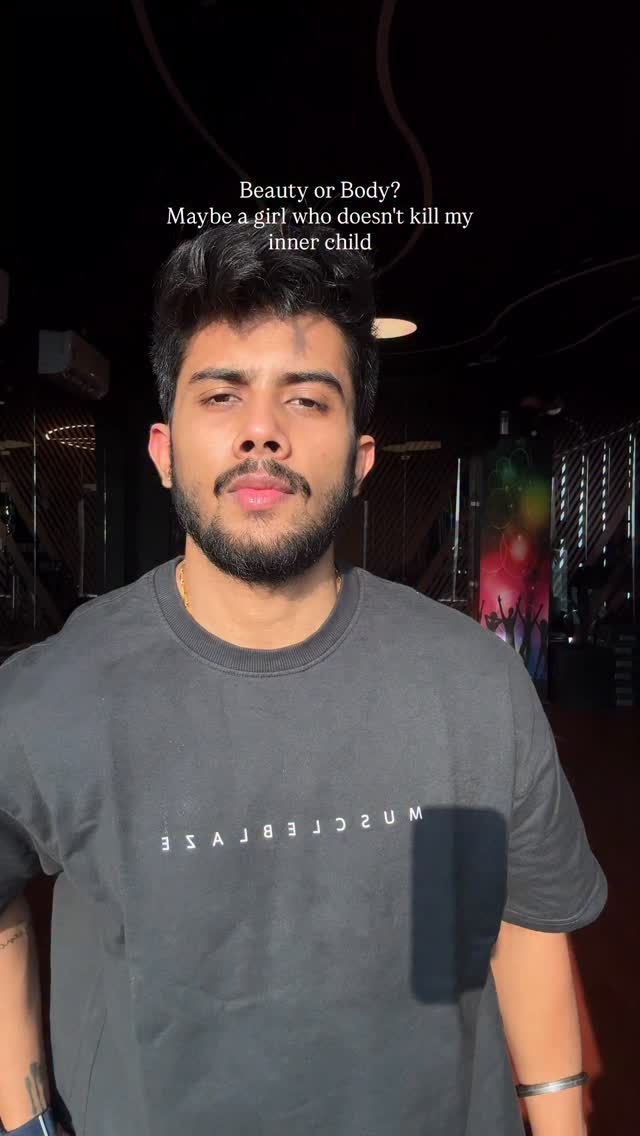 Instagram post by @kartikkkdixit for MuscleBlaze. Caption reads: Happy children’s day too😗🫶🏻
.
.
.
.
And get....