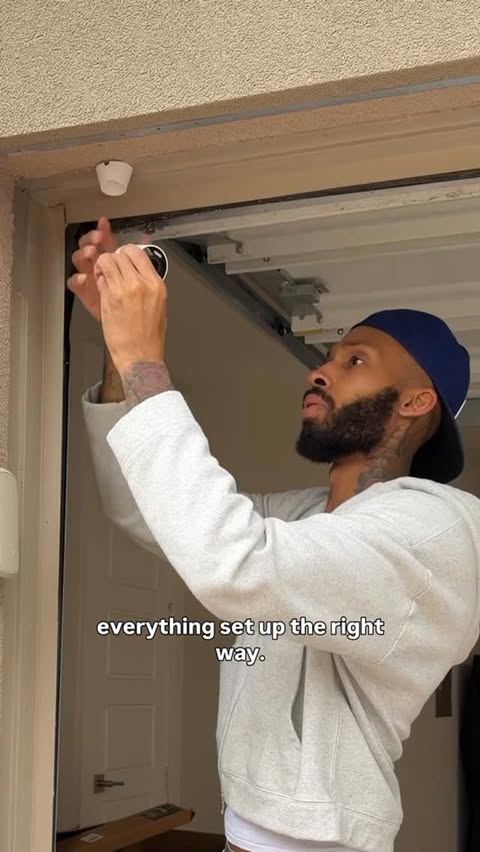 Instagram post by @derwynnwho for The Home Depot. Caption reads: Building my home one small upgrade at a time.....