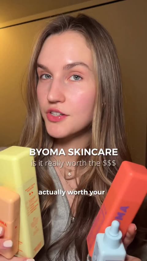 Instagram post by @rawmakeup__ for BYOMA. Caption reads: what do you think? 

to me, @byoma is an....