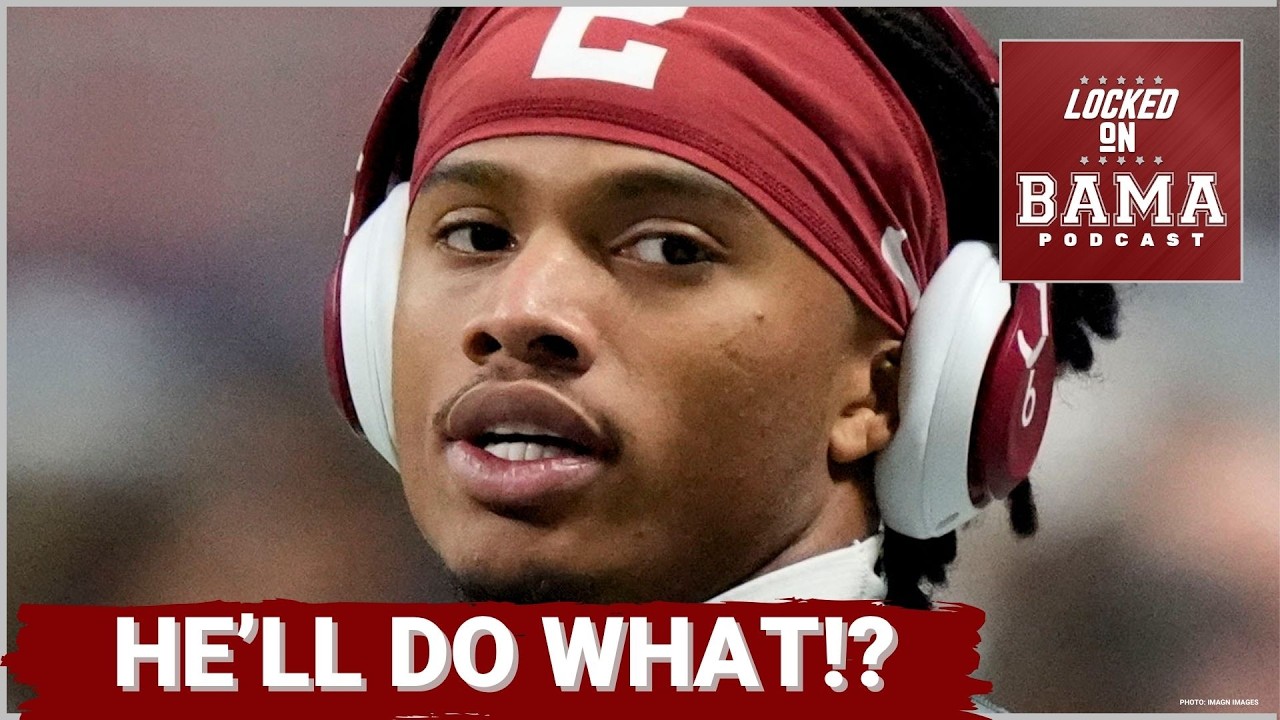 YouTube post by @LockedOnBama for FanDuel. Caption reads: UNDERRATED: Ryan Coleman-Williams Set to EXPLODE....