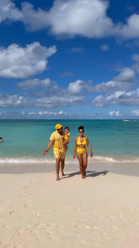 Instagram post by @colormecourtney for Beaches Resorts. Caption reads: [...] time, hope you felt the joy! ❤️....