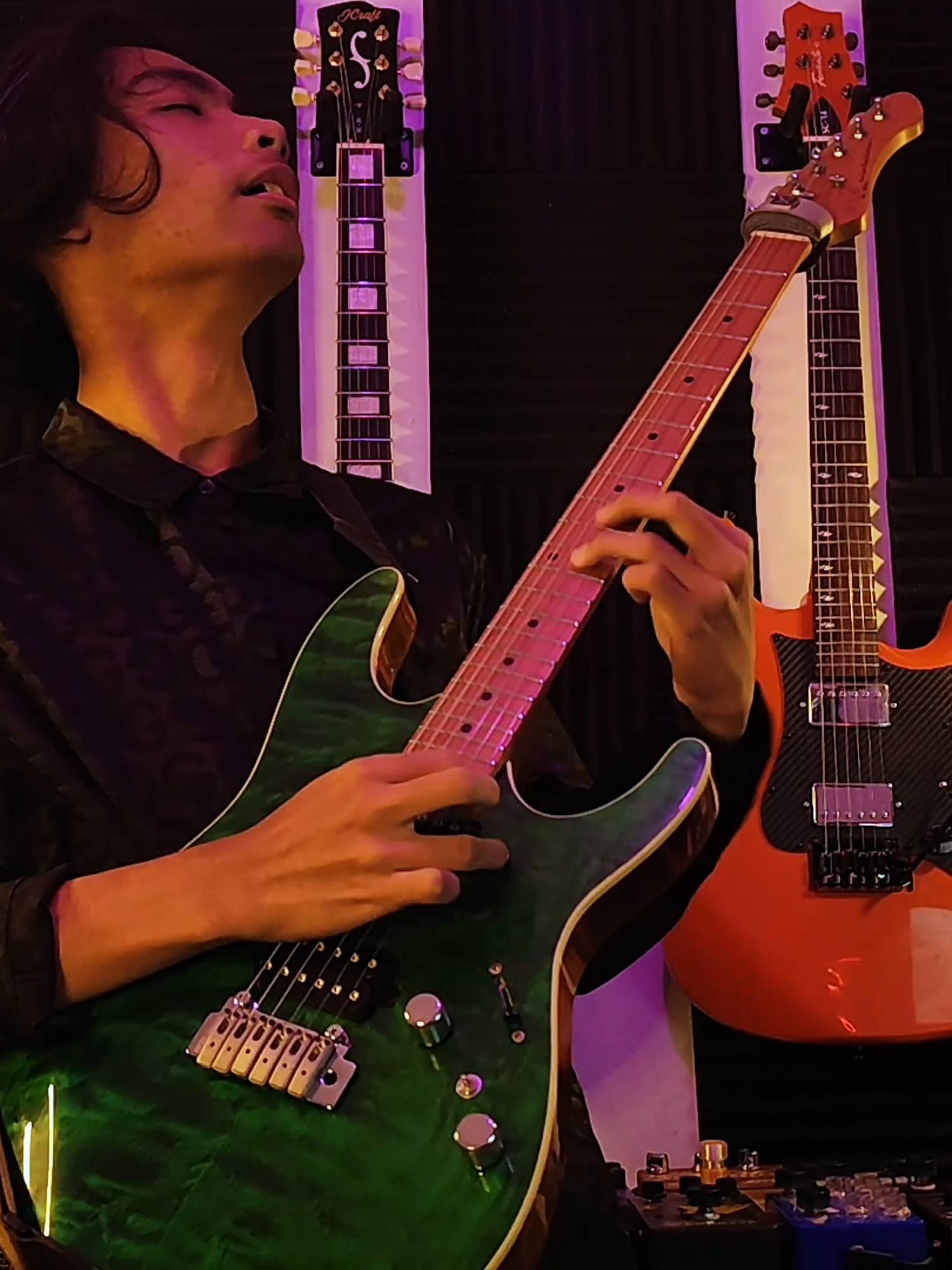 TikTok post by @aizakkrielclores for Blackstar Amps. Caption reads: LAST VIDEO OF 2024! BINI - Cherry On Top ( Modern....